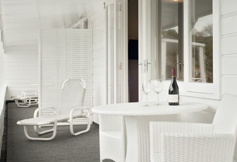 סטודיו סטנדרט עם מרפסת, Hananui Lodge And Apartments