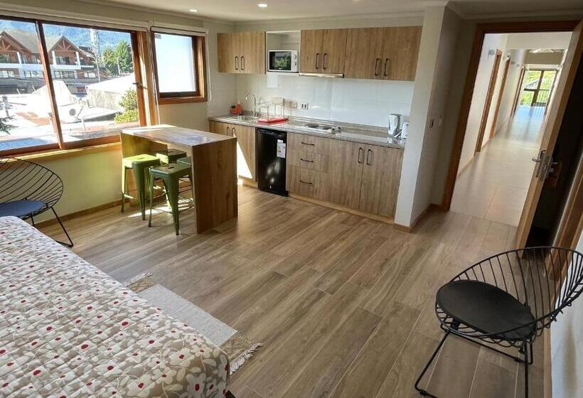 شقة غرفة واحدة مزودة بتراس, Mawün Hotel Pucón