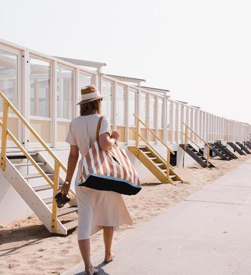 带1个卧室的带海景的公寓, Strandhuisjes Zoomers Aan Zee