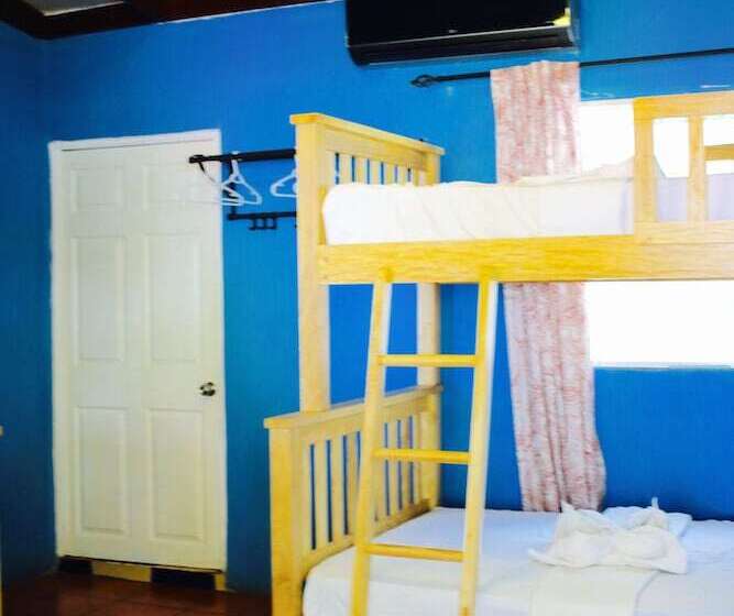 غرفة عائلية مطلّة علي البحر, Azul Surf Club