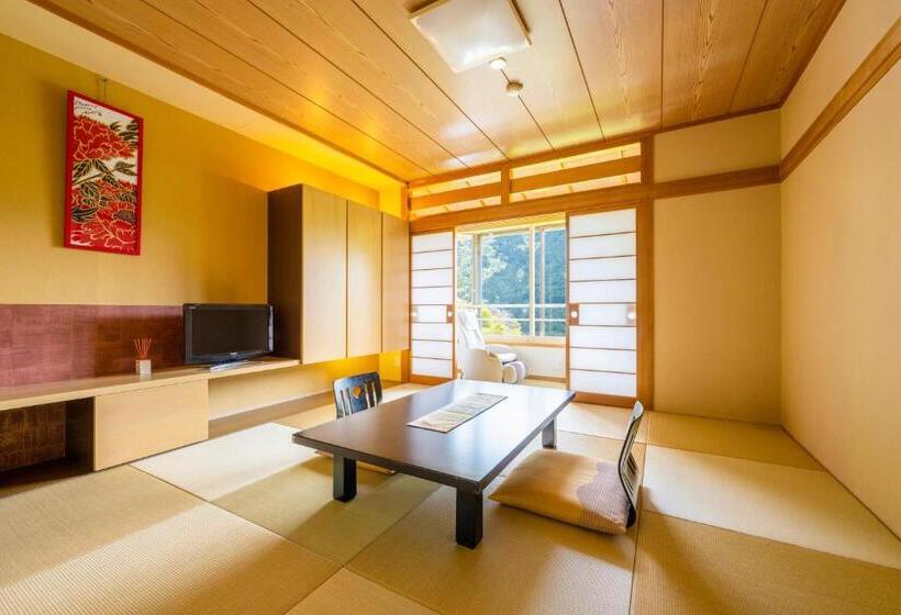 חדר סטנדרט חדר אמבטיה משותף, Iya Onsen