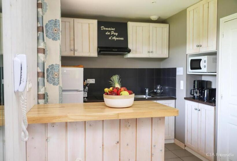 בקתת חדר, Vacanceole  Le Domaine Des Monedieres