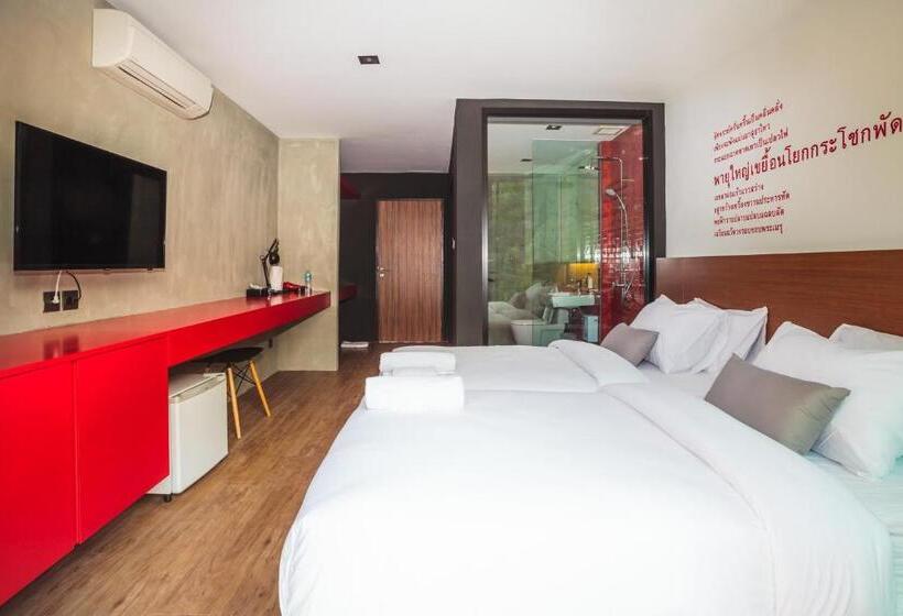 غرفة ديلوكس مطلة على حمام السباحة, Stellars Samed Resort