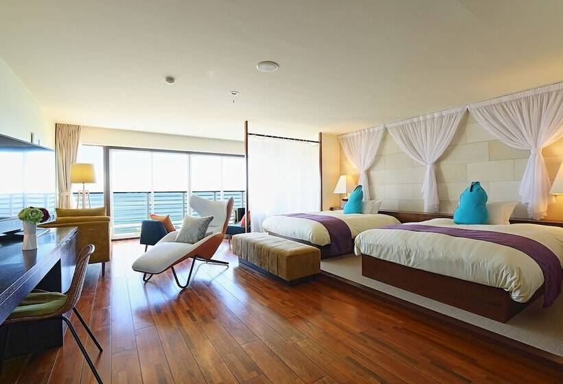 חדר דלוקס נוף לים, Sayan Terrace Hotel & Resort