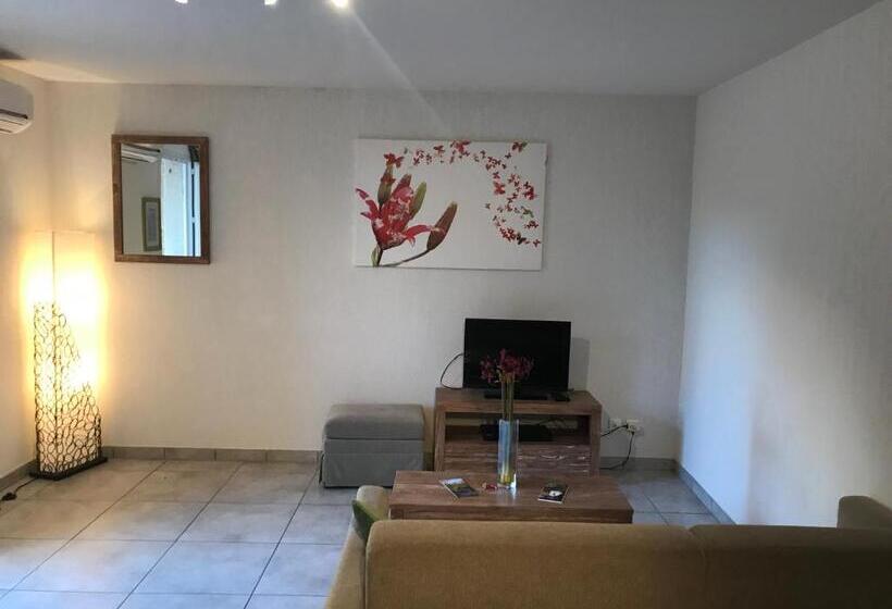 テラス付き１ベッドルームアパートメント, Odésia Vacances Domaine Du Thronnet