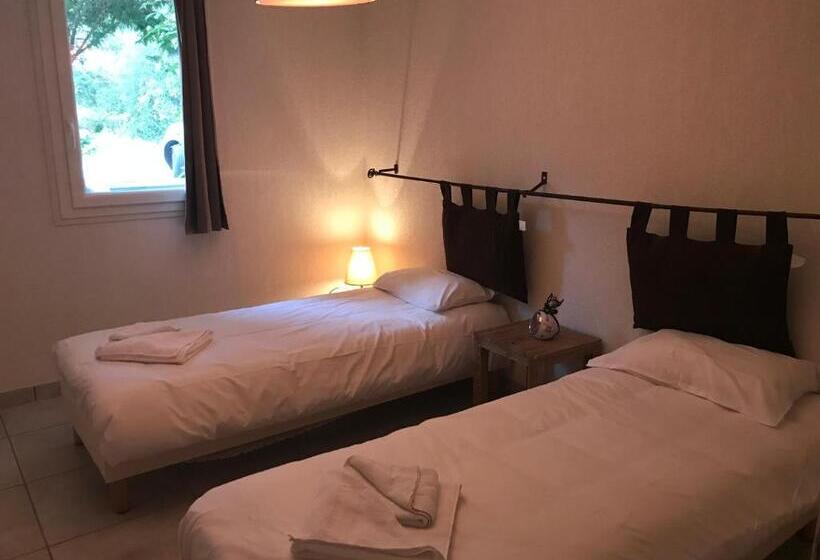 テラス付き１ベッドルームアパートメント, Odésia Vacances Domaine Du Thronnet