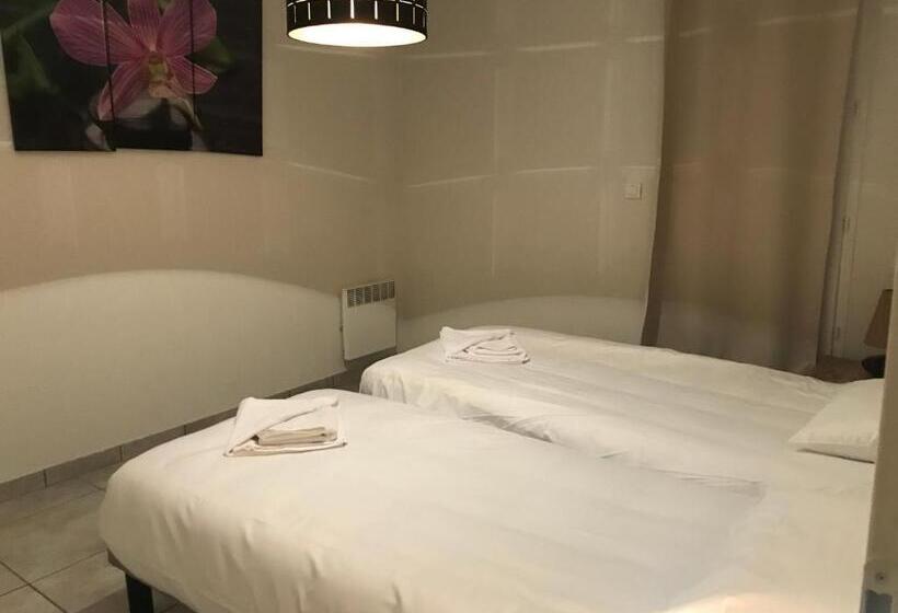 テラス付き１ベッドルームアパートメント, Odésia Vacances Domaine Du Thronnet