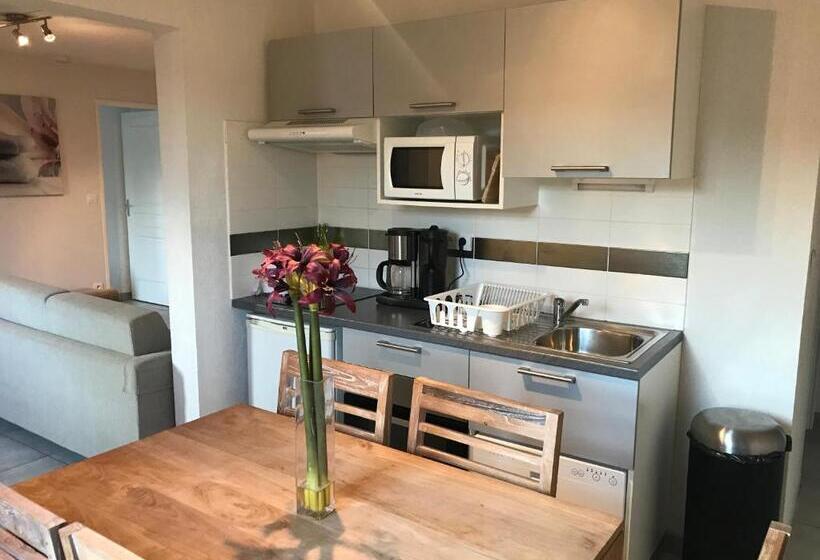 דירה בת חדר שינה 1 עם מרפסת, Odésia Vacances Domaine Du Thronnet