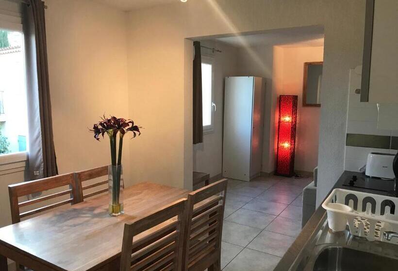 バルコニー付き１ベッドルームアパートメント, Odésia Vacances Domaine Du Thronnet