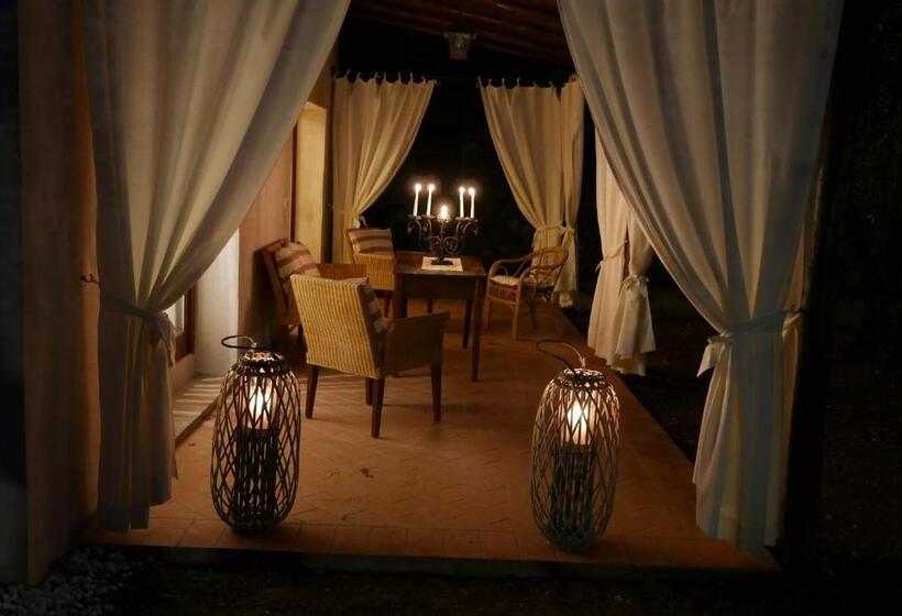 庭の見える１ベッドルームアパートメント, Agriturismo La Pieve
