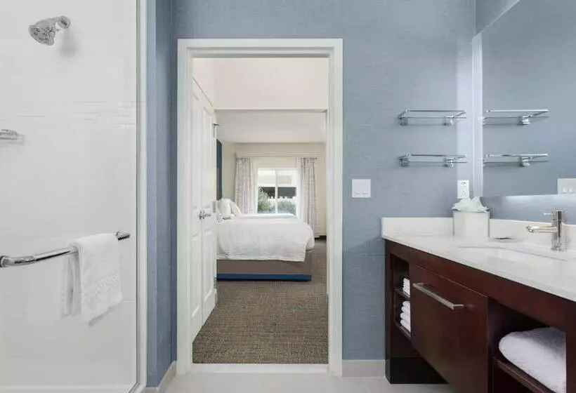 キングサイドベッドのスタンダードワンルーム, Residence Inn By Marriott Shreveport Bossier City/downtown