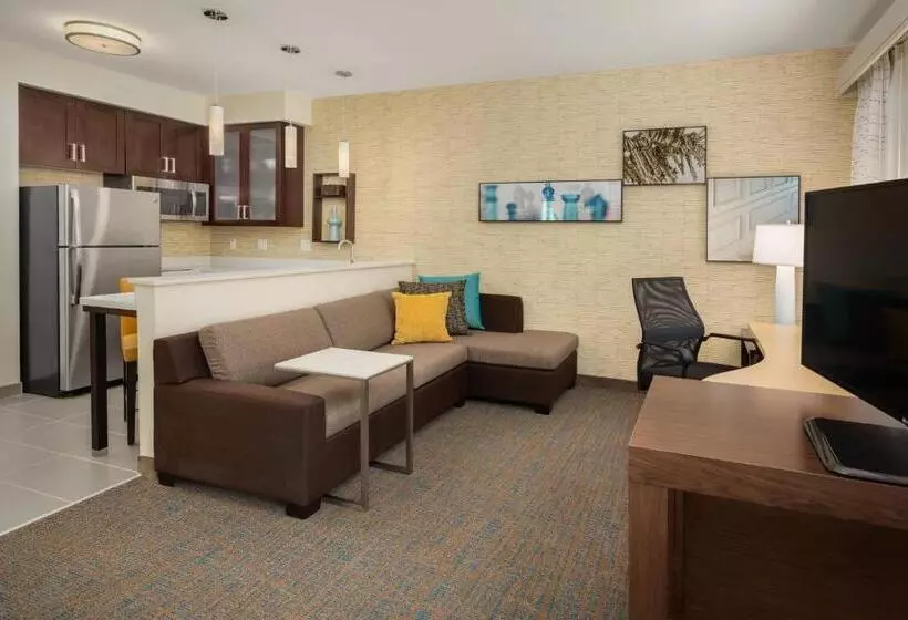 キングサイドベッドのスタンダードワンルーム, Residence Inn By Marriott Shreveport Bossier City/downtown