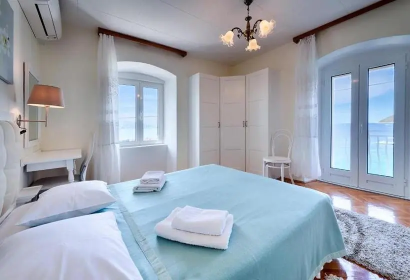 オーシャンビュースタンダードルームバルコニー付き, Apartments And Rooms By The Sea Komiza, Vis   2431