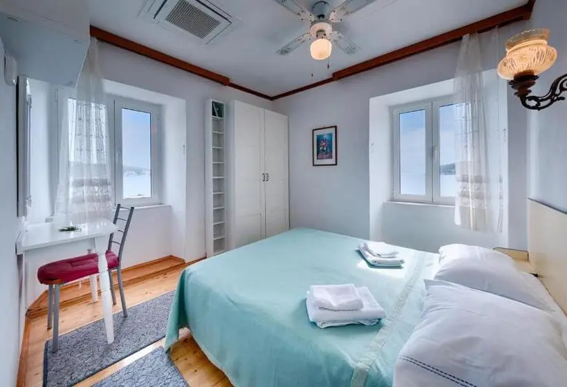 バス共有のスタンダードルーム, Apartments And Rooms By The Sea Komiza, Vis   2431