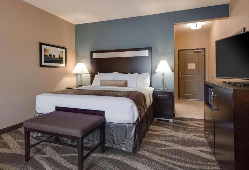 身障者適用キングサイズベッドルーム, Best Western Plus Lake Jackson Inn & Suites