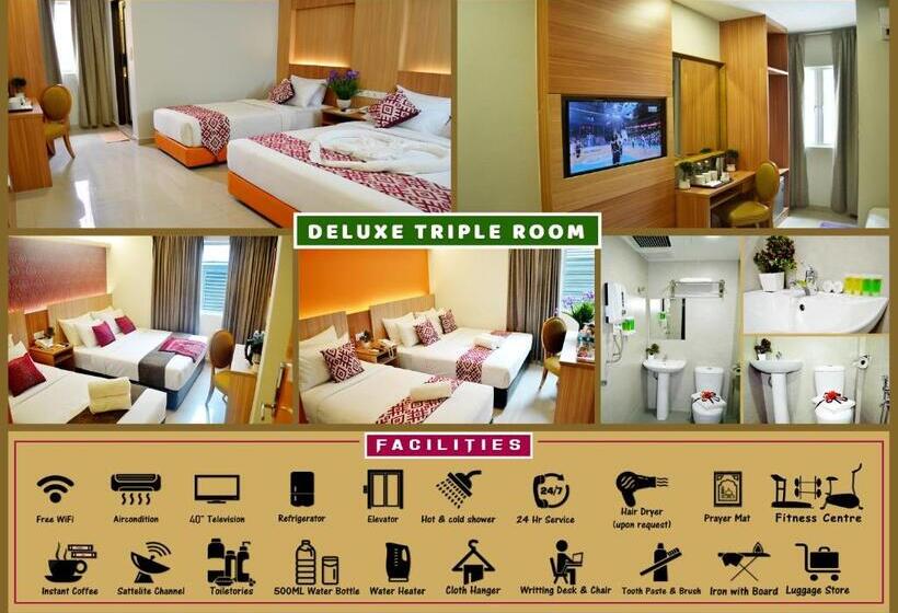 اتاق لوکس سه تخته, Easy Hotel Kl Sentral