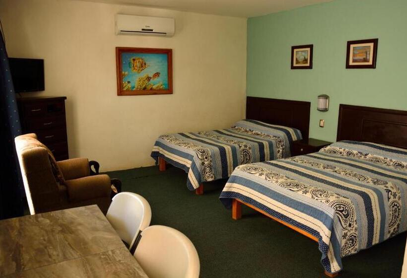 غرفه قياسيه سريرين مزدوجين, Eco Bay