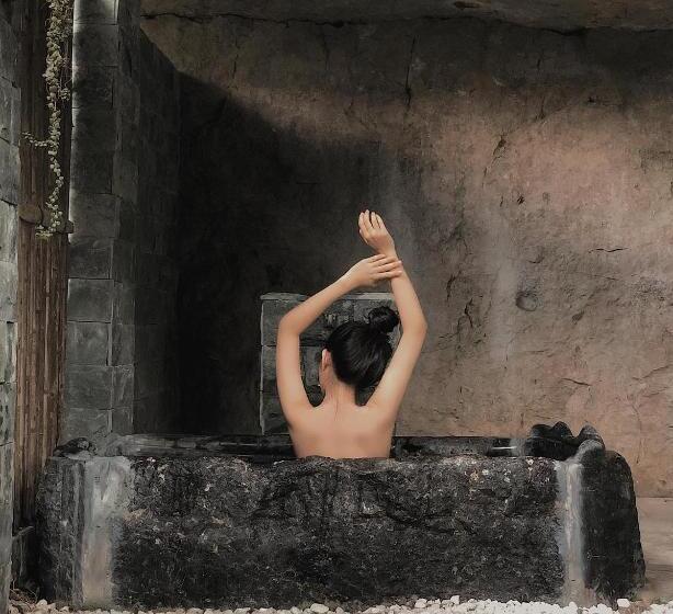 غرفة ديلوكس, Mua Caves Ecolodge