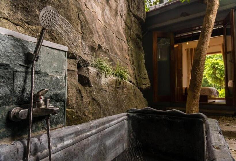 غرفة ديلوكس, Mua Caves Ecolodge