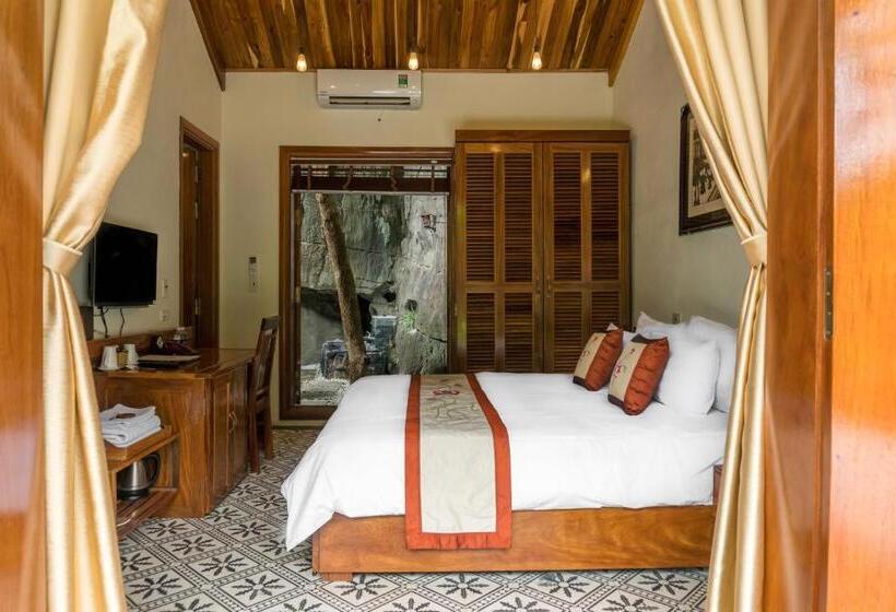 غرفة ديلوكس, Mua Caves Ecolodge