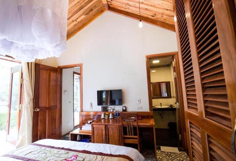 غرفة ديلوكس, Mua Caves Ecolodge