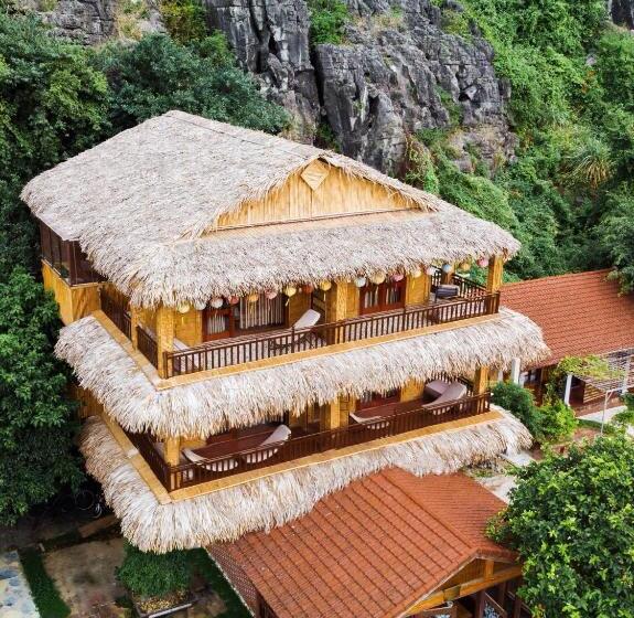 غرفة عائلية, Mua Caves Ecolodge