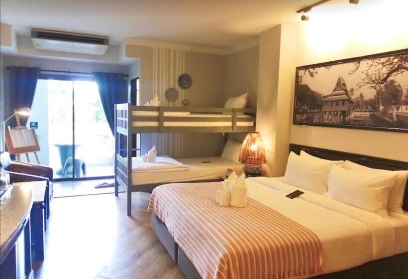 Dört Kişilik Standart Oda, Yuu Hotel Ubon Ratchathani