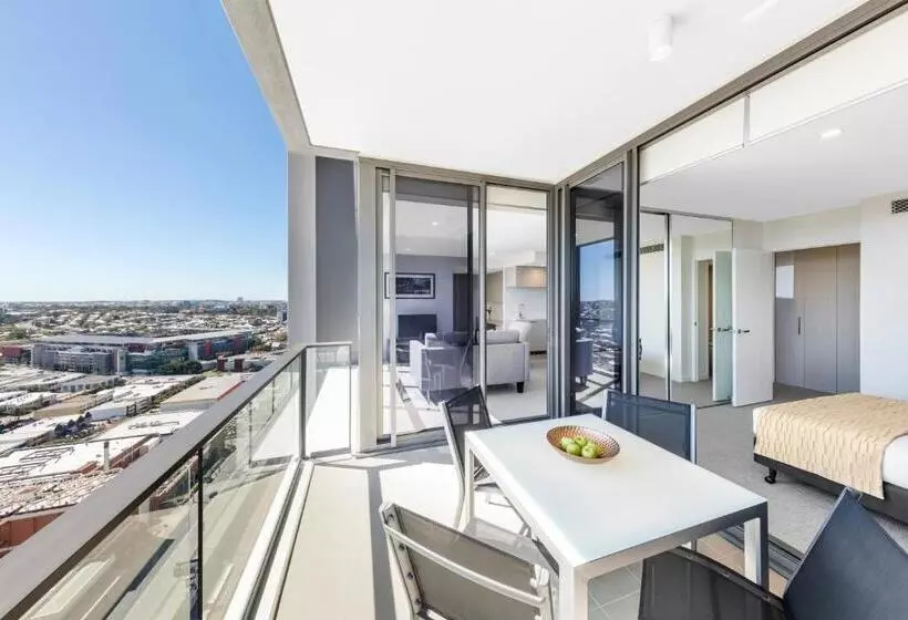 ２ベッドルームのエクゼクティブアパートメント, The Milton Brisbane