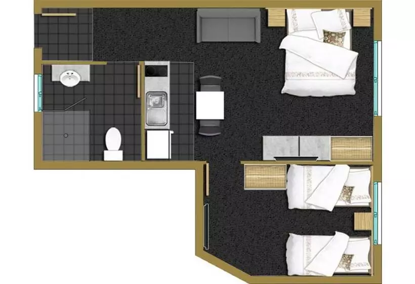 Family Room, Abode37 Motel Emerald
