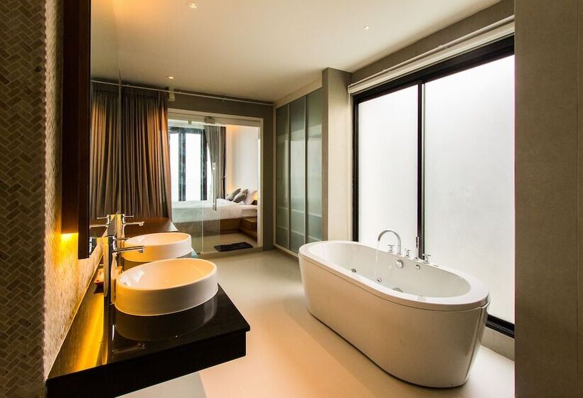 וילה עם חדר שינה אחד ובריכת שחיה, Sunshine Paradise Resort