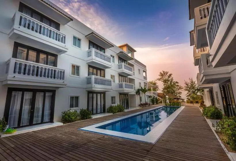 Deluxe-huone Allasnäkymä, Mary Beach Hotel & Resort