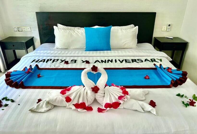 プールの見えるデラックスルーム, Mary Beach Hotel & Resort