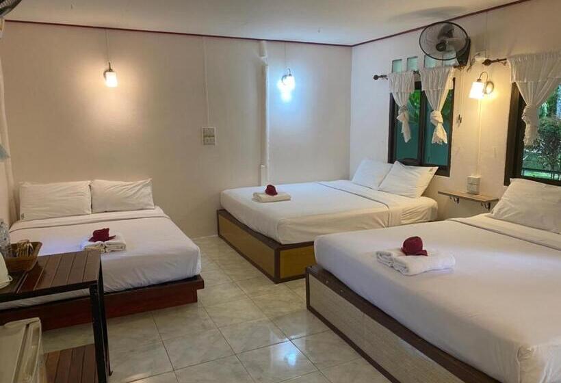 Четырехместный Номер Economy, Khao Sok Jungle Huts Resort