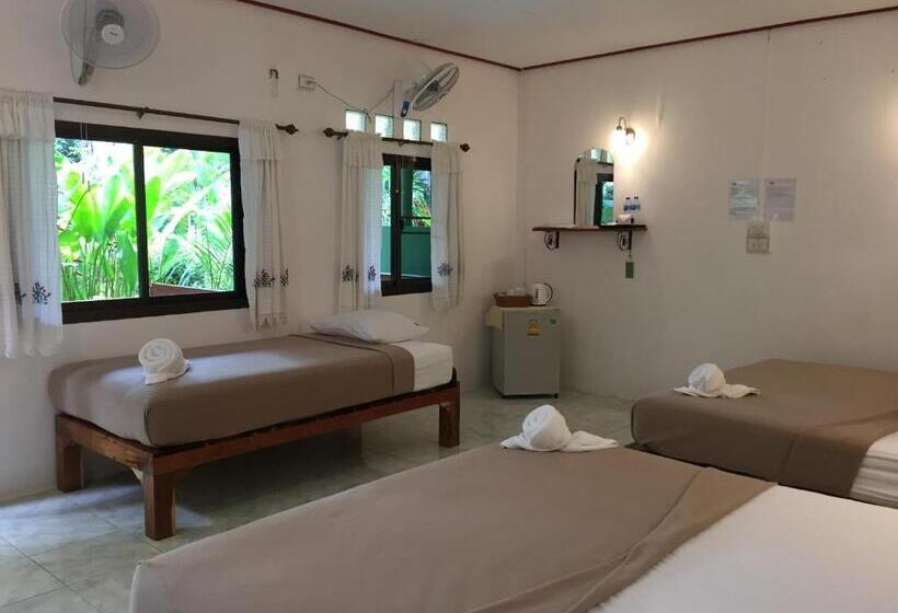 Четырехместный Номер Economy, Khao Sok Jungle Huts Resort