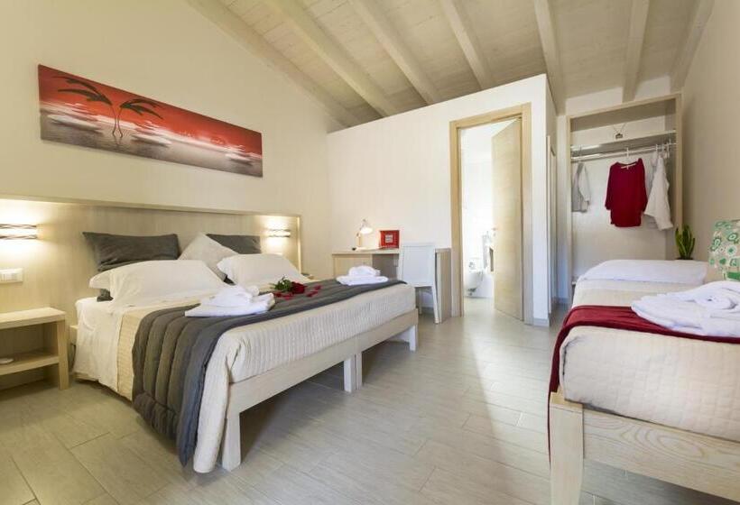 חדר סטנדרט לשלושה, Agriturismo Il Megalite