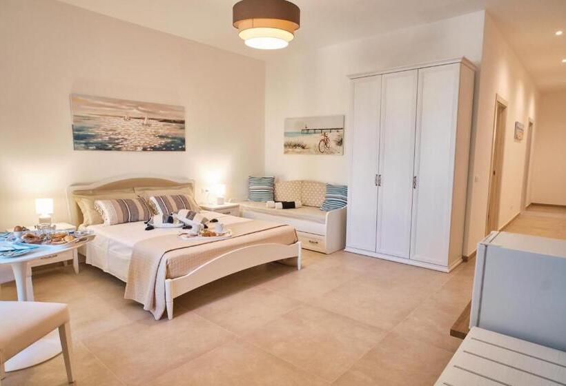 غرفة ديلوكس رباعية, Agriturismo Il Megalite