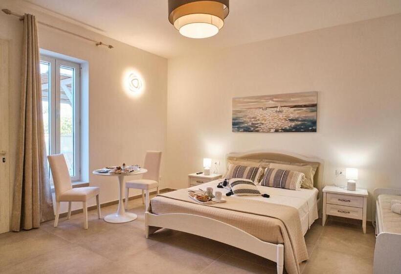 غرفة ديلوكس رباعية, Agriturismo Il Megalite