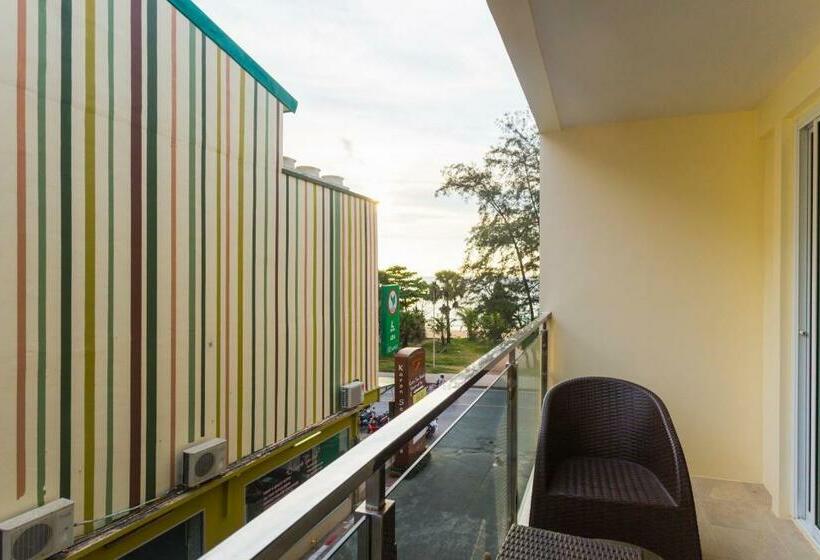 חדר סטנדרט צדדי נוף לים, Anda Beachside