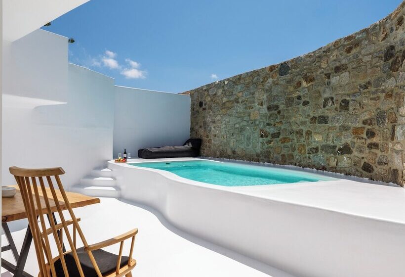 Люкс с Бассейном, Axel Beach Mykonos - Adults Only