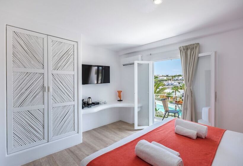 Номер Стандарт Вид на Бассейн, Axel Beach Mykonos - Adults Only