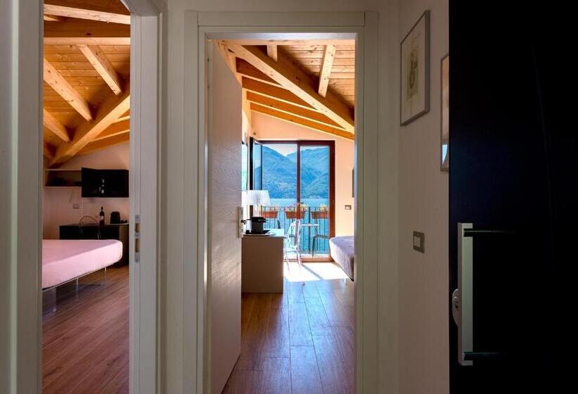 标准间带湖景, Foresteria Lago Di Como