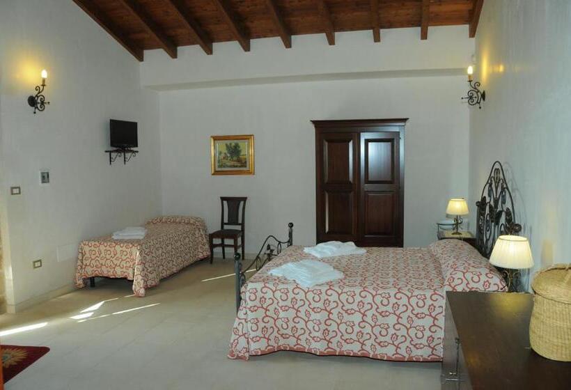 Четырехместный Номер Стандарт Вид на Сад, Agriturismo Masseria Quaremme