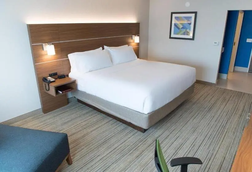身障者適用キングサイズベッドルーム, Holiday Inn Express & Suites   Fort Wayne North, An Ihg