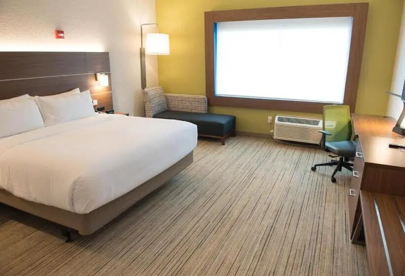 身障者適用キングサイズベッドルーム, Holiday Inn Express & Suites   Fort Wayne North, An Ihg