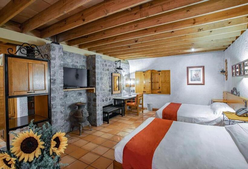 스탠다드 룸 더블 침대 2개, Termas De San Joaquin