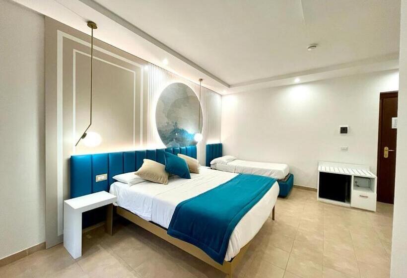 غرفة قياسية رباعية, Le Naiadi Park Hotel Sul Lago