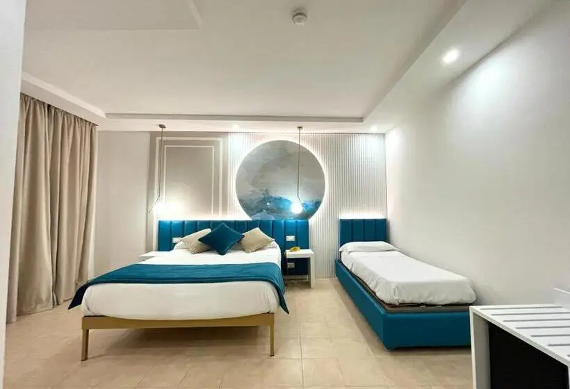 اتاق استاندارد چهار تخته, Le Naiadi Park Hotel Sul Lago