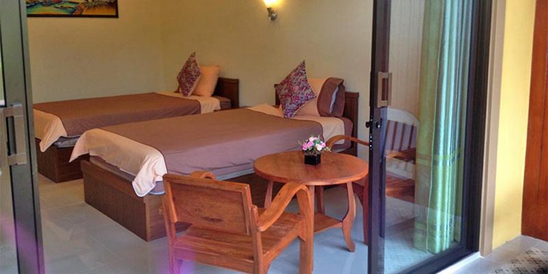 غرفة ديلوكس مطلة على حمام السباحة, Baan Suan Villas Resort