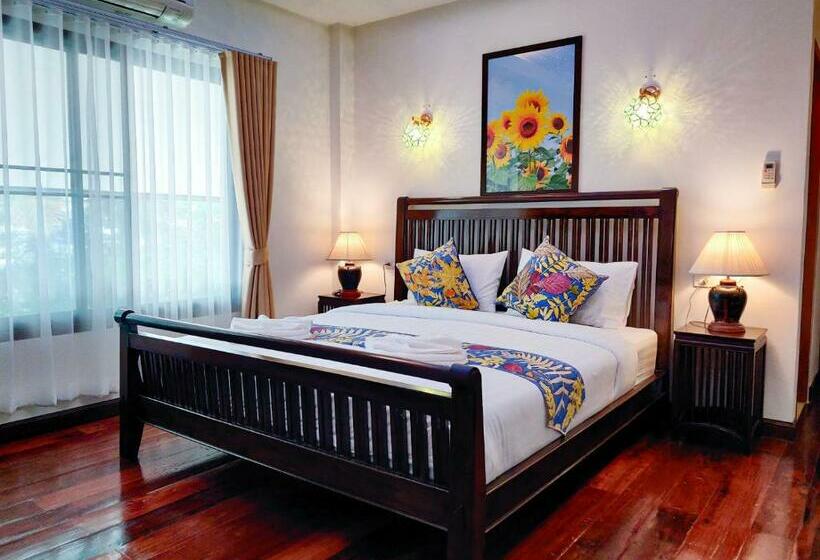 디럭스 룸, Nan Bluesky Resort And Spa