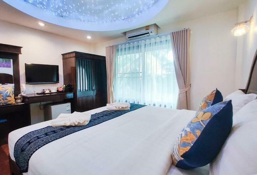 디럭스 룸, Nan Bluesky Resort And Spa